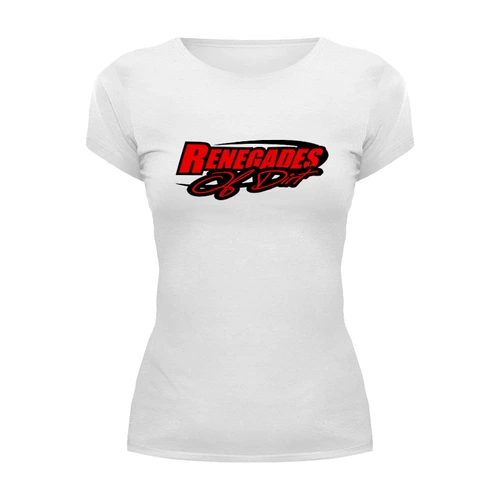 Заказать женскую футболку в Москве. Футболка базовая Renegades от THE_NISE  - готовые дизайны и нанесение принтов.