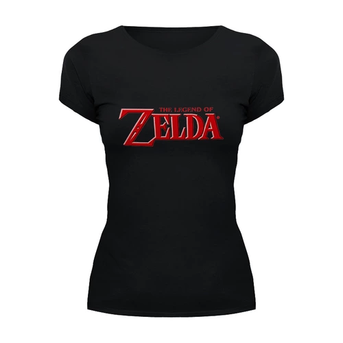 Заказать женскую футболку в Москве. Футболка базовая The Legend Of Zelda от BURNSHIRTS - готовые дизайны и нанесение принтов.