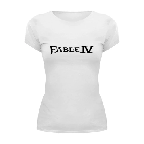 Заказать женскую футболку в Москве. Футболка базовая Fable от THE_NISE  - готовые дизайны и нанесение принтов.