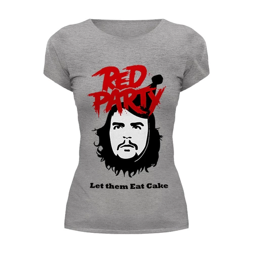 Заказать женскую футболку в Москве. Футболка базовая Che Guevara  от Leichenwagen - готовые дизайны и нанесение принтов.