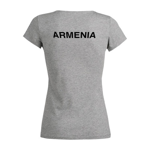 Заказать женскую футболку в Москве. Футболка базовая Армения Armenia от ar_lev - готовые дизайны и нанесение принтов.