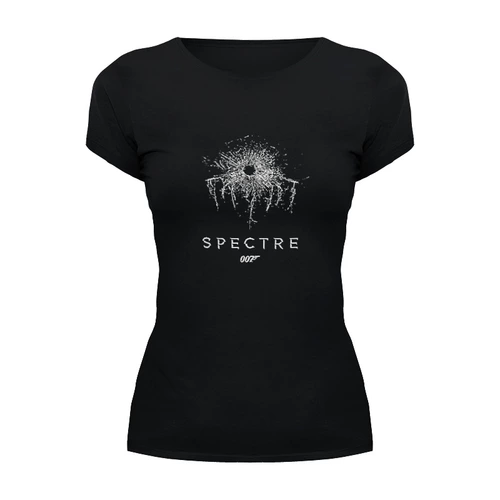 Заказать женскую футболку в Москве. Футболка базовая Spectre octopus от KinoArt - готовые дизайны и нанесение принтов.