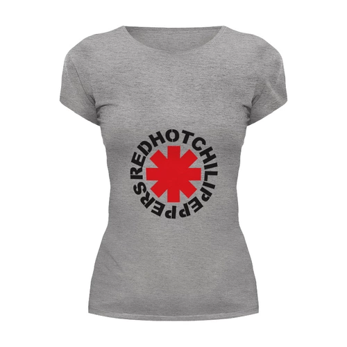 Заказать женскую футболку в Москве. Футболка базовая Red Hot Chili Peppers от BURNSHIRTS - готовые дизайны и нанесение принтов.