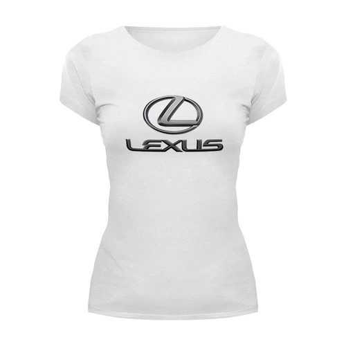 Заказать женскую футболку в Москве. Футболка базовая Lexus от THE_NISE  - готовые дизайны и нанесение принтов.