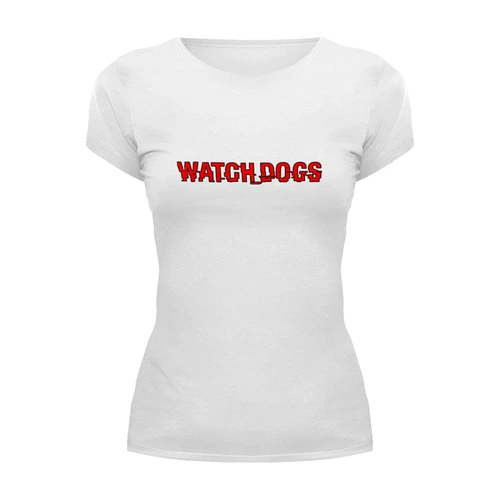 Заказать женскую футболку в Москве. Футболка базовая Watch Dogs Legion от THE_NISE  - готовые дизайны и нанесение принтов.
