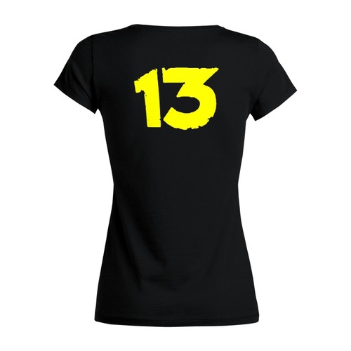 Заказать женскую футболку в Москве. Футболка базовая волт13 от eternal13 - готовые дизайны и нанесение принтов.