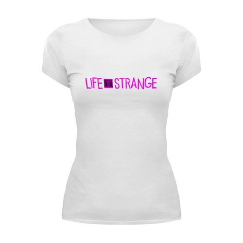 Заказать женскую футболку в Москве. Футболка базовая Life Is Strange от THE_NISE  - готовые дизайны и нанесение принтов.