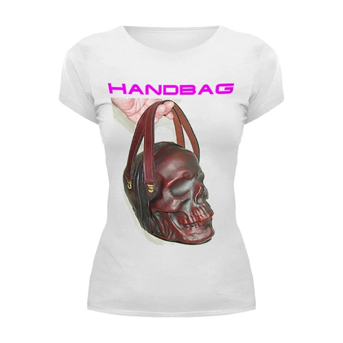 Заказать женскую футболку в Москве. Футболка базовая Skull - 7 от Vladec11 - готовые дизайны и нанесение принтов.