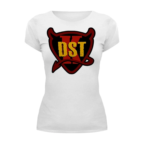 Заказать женскую футболку в Москве. Футболка базовая K-DST "The Dust" от Илья  - готовые дизайны и нанесение принтов.