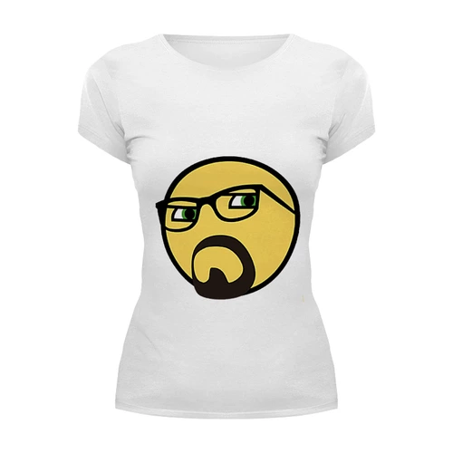 Заказать женскую футболку в Москве. Футболка базовая Gordon Freeman от YellowCloverShop - готовые дизайны и нанесение принтов.