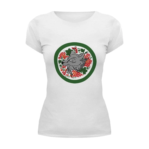 Заказать женскую футболку в Москве. Футболка базовая Зелёный мир T-Shirt от BigBrother - готовые дизайны и нанесение принтов.