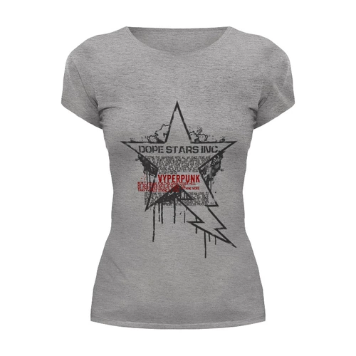 Заказать женскую футболку в Москве. Футболка базовая Dope Stars Inc. \ Vyperpunk от OEX design - готовые дизайны и нанесение принтов.