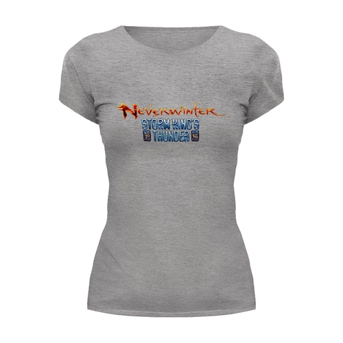 Заказать женскую футболку в Москве. Футболка базовая Neverwinter Nights от THE_NISE  - готовые дизайны и нанесение принтов.