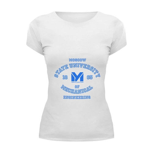 Заказать женскую футболку в Москве. Футболка базовая Мами от dyzel - готовые дизайны и нанесение принтов.