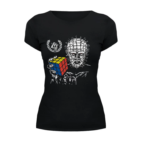 Заказать женскую футболку в Москве. Футболка базовая Pinhead от торгаш - готовые дизайны и нанесение принтов.