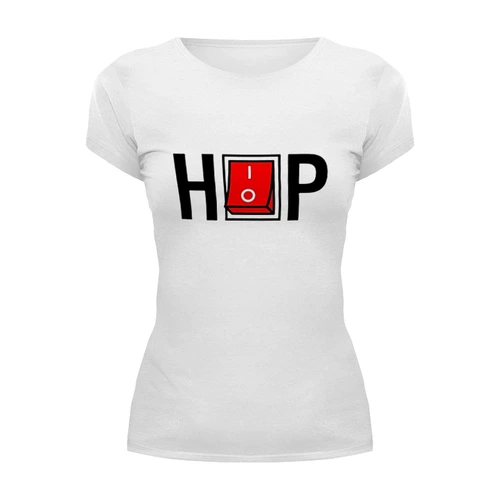 Заказать женскую футболку в Москве. Футболка базовая Хип Хоп от MariYang  - готовые дизайны и нанесение принтов.