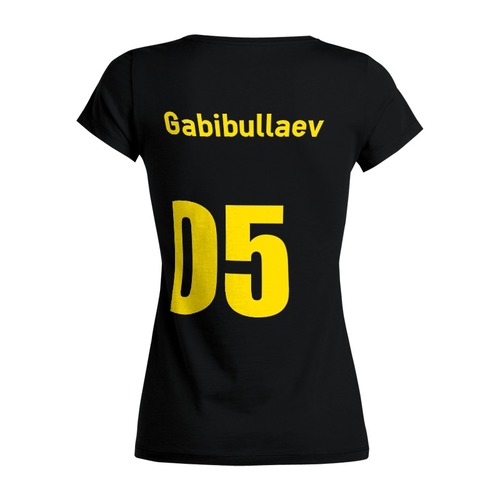 Заказать женскую футболку в Москве. Футболка базовая Анжи от dagstar2 - готовые дизайны и нанесение принтов.