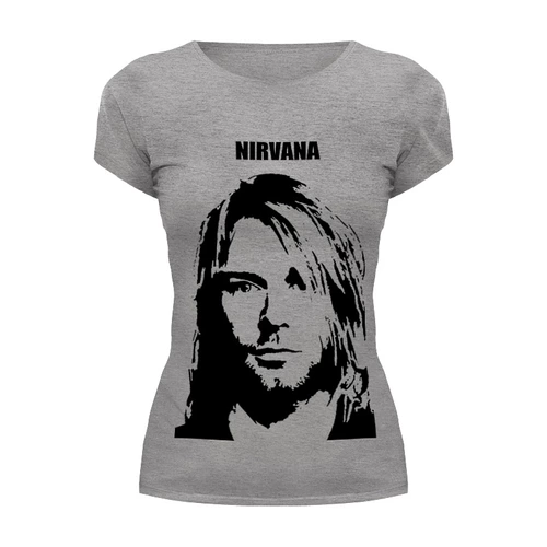Заказать женскую футболку в Москве. Футболка базовая Nirvana от tito - готовые дизайны и нанесение принтов.