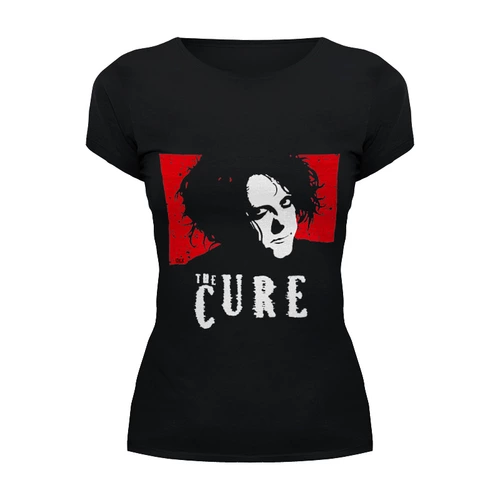 Заказать женскую футболку в Москве. Футболка базовая The Cure от OEX design - готовые дизайны и нанесение принтов.