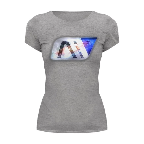 Заказать женскую футболку в Москве. Футболка базовая Mass effect Andromeda от galaxy secret - готовые дизайны и нанесение принтов.