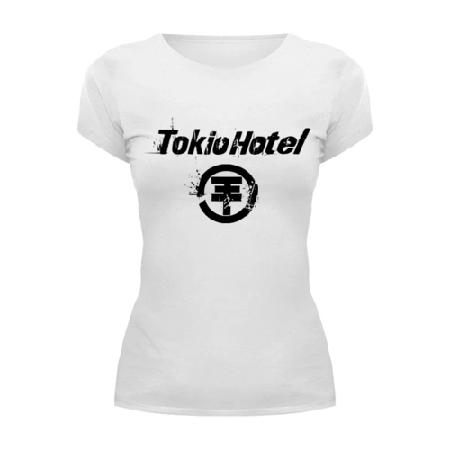 Заказать женскую футболку в Москве. Футболка базовая Tokio Hotel от Fedor - готовые дизайны и нанесение принтов.