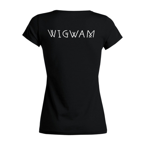 Заказать женскую футболку в Москве. Футболка базовая Wild Wigwam от Fix Print - готовые дизайны и нанесение принтов.