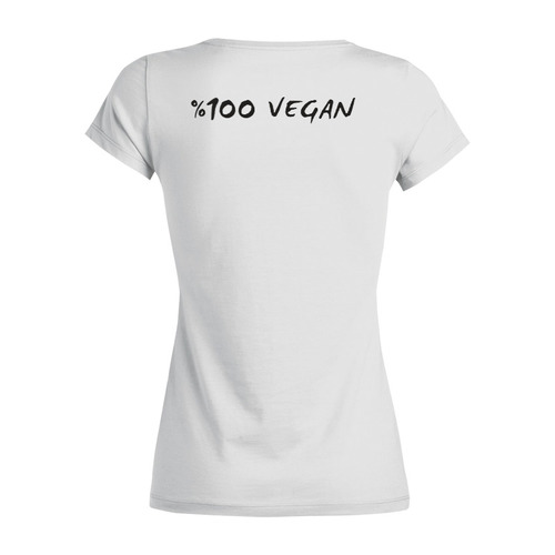 Заказать женскую футболку в Москве. Футболка базовая Нести добро от vegan@thespaceway.info - готовые дизайны и нанесение принтов.