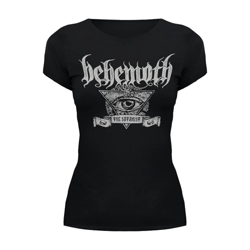 Заказать женскую футболку в Москве. Футболка базовая Behemoth от geekbox - готовые дизайны и нанесение принтов.