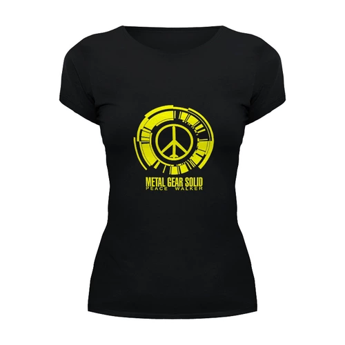 Заказать женскую футболку в Москве. Футболка базовая Metal Gear Solid от THE_NISE  - готовые дизайны и нанесение принтов.