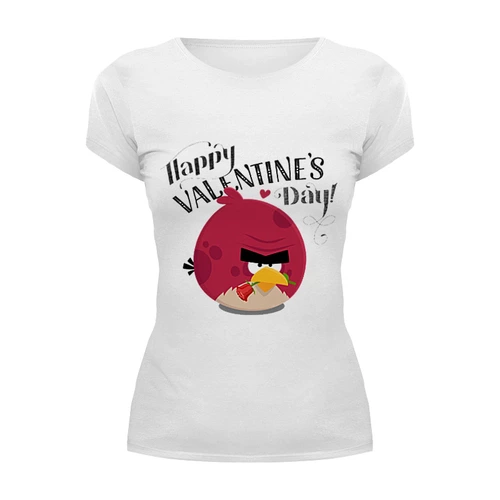 Заказать женскую футболку в Москве. Футболка базовая valentine t-shirt 3 от rancid - готовые дизайны и нанесение принтов.