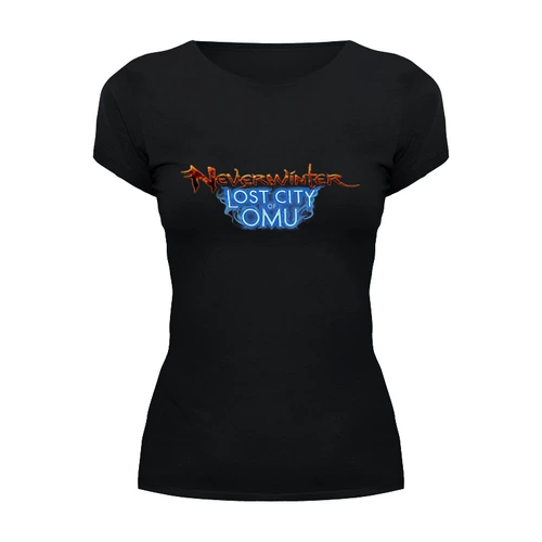 Заказать женскую футболку в Москве. Футболка базовая Neverwinter  от THE_NISE  - готовые дизайны и нанесение принтов.
