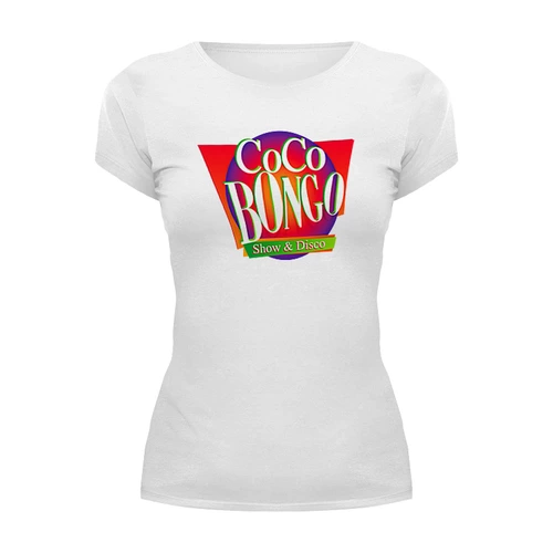 Заказать женскую футболку в Москве. Футболка базовая ✪ Coco Bongo ✪ от balden - готовые дизайны и нанесение принтов.