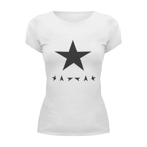 Заказать женскую футболку в Москве. Футболка базовая Black Star  от cherdantcev - готовые дизайны и нанесение принтов.