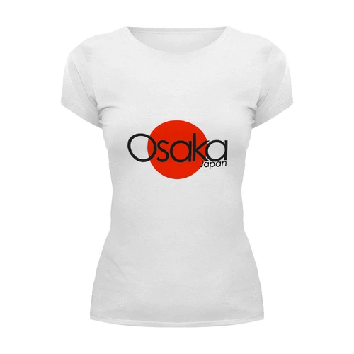 Заказать женскую футболку в Москве. Футболка базовая Osaka от JPshirt - готовые дизайны и нанесение принтов.