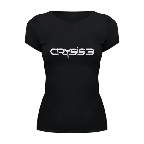 Заказать женскую футболку в Москве. Футболка базовая Crysis 3 от THE_NISE  - готовые дизайны и нанесение принтов.