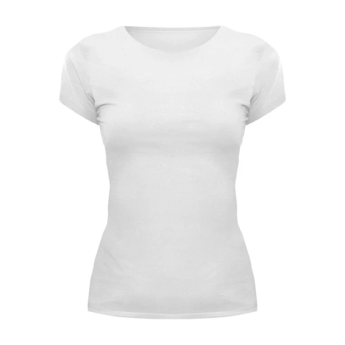 Заказать женскую футболку в Москве. Футболка базовая White Chaos от polinariabar - готовые дизайны и нанесение принтов.