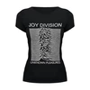 Заказать женскую футболку в Москве. Футболка базовая Joy Division от OEX design - готовые дизайны и нанесение принтов.