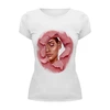 Заказать женскую футболку в Москве. Футболка базовая Lady through the pink от lementaart@gmail.com - готовые дизайны и нанесение принтов.