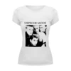 Заказать женскую футболку в Москве. Футболка базовая Depeche Mode от afonin.i96@gmail.com - готовые дизайны и нанесение принтов.