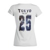 Заказать женскую футболку в Москве. Футболка базовая Tokyo 25 space 2 от nikskiru - готовые дизайны и нанесение принтов.