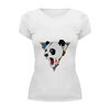 Заказать женскую футболку в Москве. Футболка базовая Злая панда от kseniya86 - готовые дизайны и нанесение принтов.
