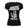 Заказать женскую футболку в Москве. Футболка базовая Arctic Monkeys от geekbox - готовые дизайны и нанесение принтов.