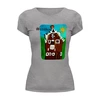 Заказать женскую футболку в Москве. Футболка базовая Печенька от mrs-snit@yandex.ru - готовые дизайны и нанесение принтов.