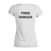 Заказать женскую футболку в Москве. Футболка базовая FREE SHRUGS от Mikhail Abushinov (MalumFox) - готовые дизайны и нанесение принтов.