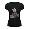 Заказать женскую футболку в Москве. Футболка базовая Let`s rock! от gopotol - готовые дизайны и нанесение принтов.