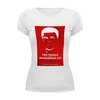Заказать женскую футболку в Москве. Футболка базовая Muhammad Ali / Мухаммед Али от KinoArt - готовые дизайны и нанесение принтов.