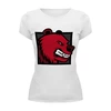 Заказать женскую футболку в Москве. Футболка базовая RED BEAR от Jimmy Flash - готовые дизайны и нанесение принтов.