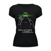 Заказать женскую футболку в Москве. Футболка базовая Splinter Cell от geekbox - готовые дизайны и нанесение принтов.
