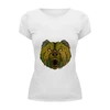 Заказать женскую футболку в Москве. Футболка базовая Evil bear от Марина Милютина - готовые дизайны и нанесение принтов.