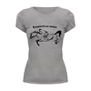 Заказать женскую футболку в Москве. Футболка базовая Equestrian sport от Antaya - готовые дизайны и нанесение принтов.